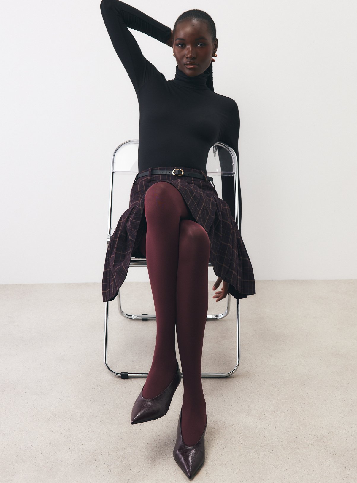 80 Denier Opaque Tights 3-Pack M - Image 1 thumbnail